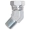 Gates Fitting, Hyd, Adapter, Male Pipe Nptf To Female Pipe Swivel Npsm-45 Deg, 20Mp-20Fpx45 G60142-2020 - alternate 2